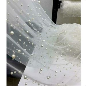 Cathedral length pearl veil. Brand new